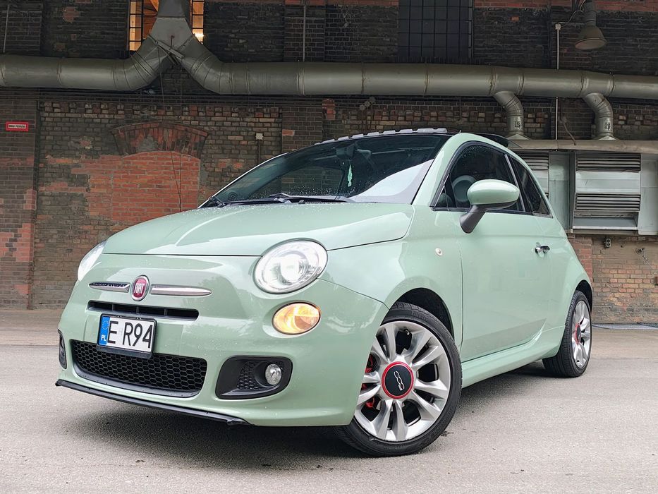 Fiat 500 Fiat 500 1.4 100 KM BEN DrDre Beats Grzane Fotele Climatronic Panorama