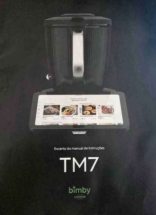 Bimby TM7 – Como Nova (1 só uso) | Com Caixa e Película ecrã