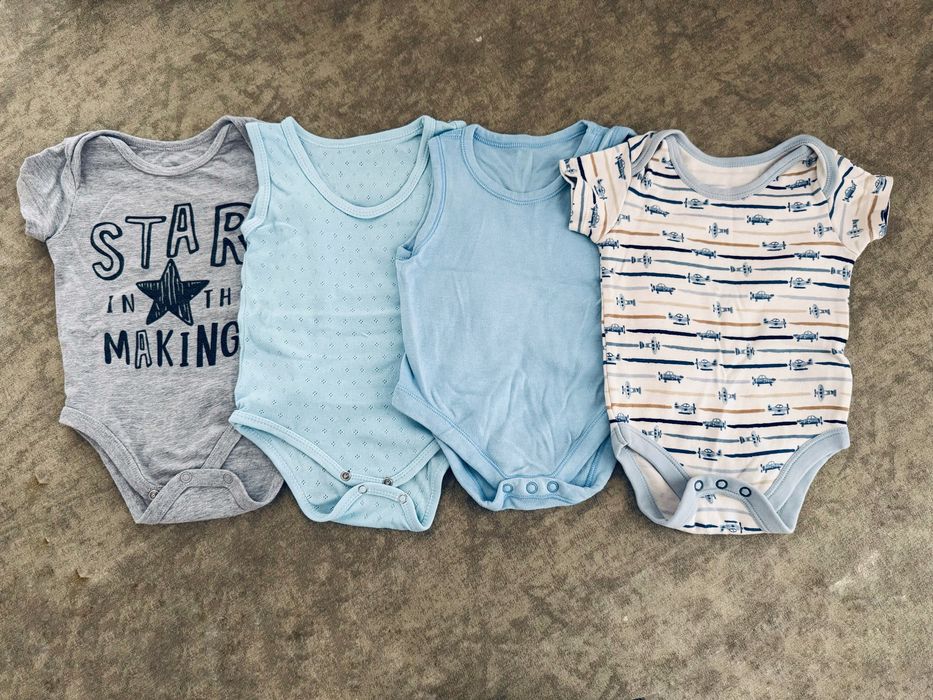 Ромпери,6-9,3-6 боді Zara рубашки сліпи, чоловічки , одяг для малюків