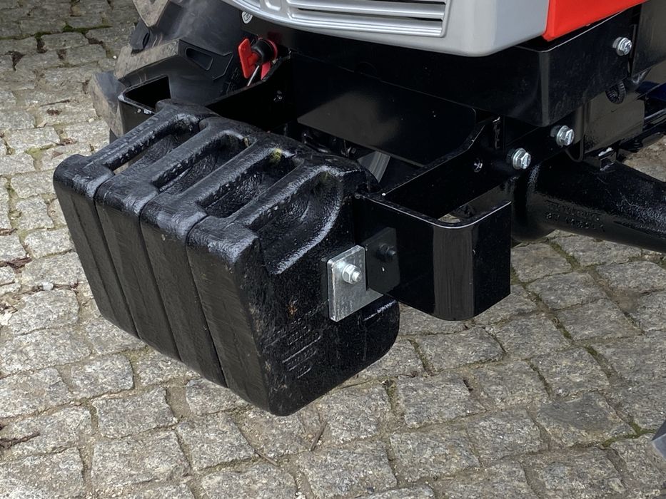 trator novo 22cv motor mitsubishi com fresa nova