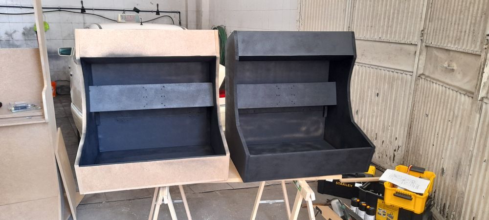 Estruturas Arcade Bartop, FullTOP e Wallcade