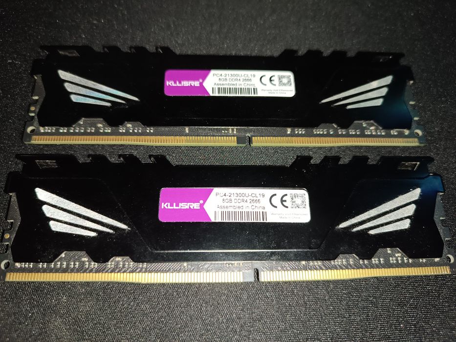 Оперативна пам'ять KLLISRE DDR4 16gb(2x8)2666Mz