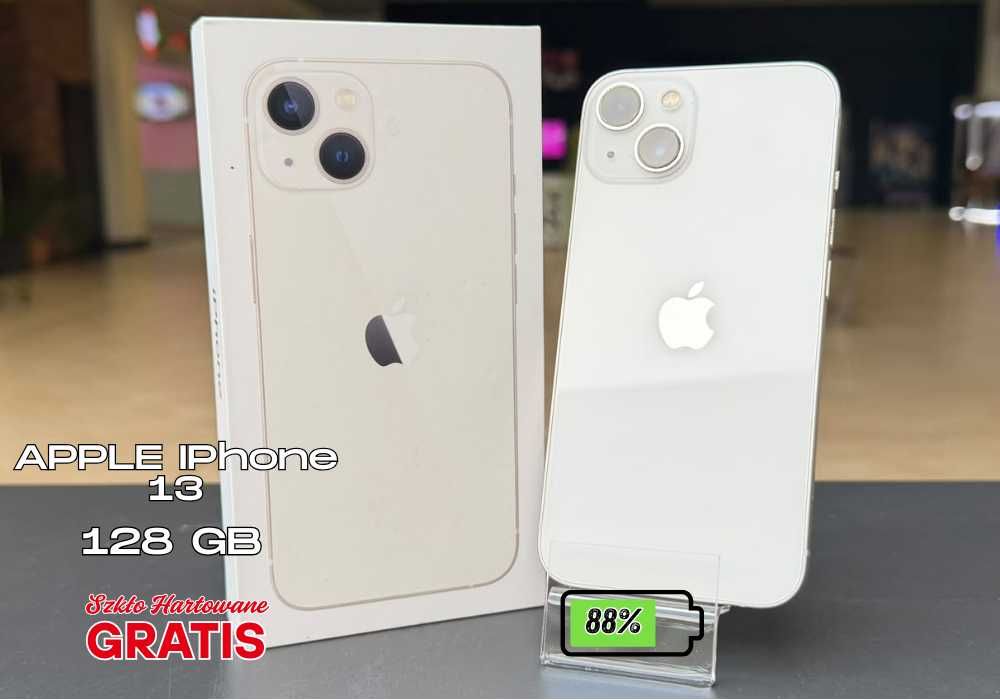 Apple iPhone 13 | 128 GB | bateria 87% | szkło GRATIS | BIAŁY
