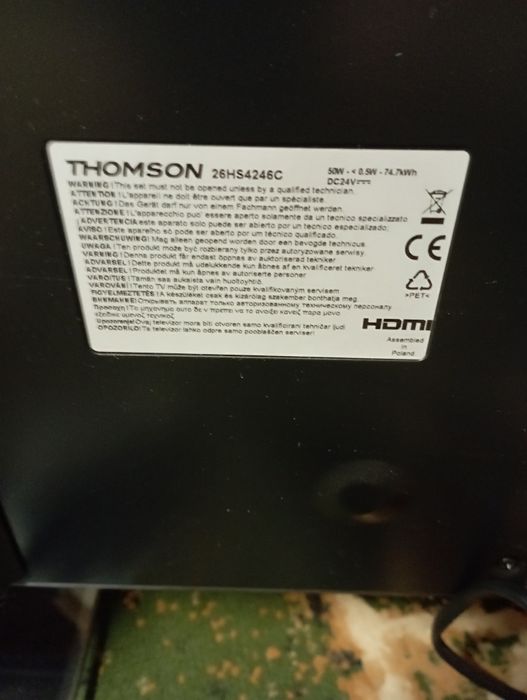 Telewizor Thomson  26