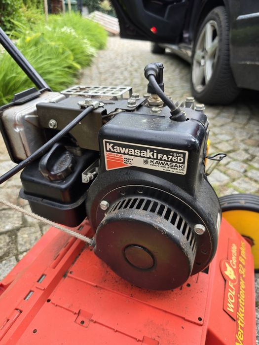 Wertykulator Sabo, Wolf spalinowy lub elektryczny