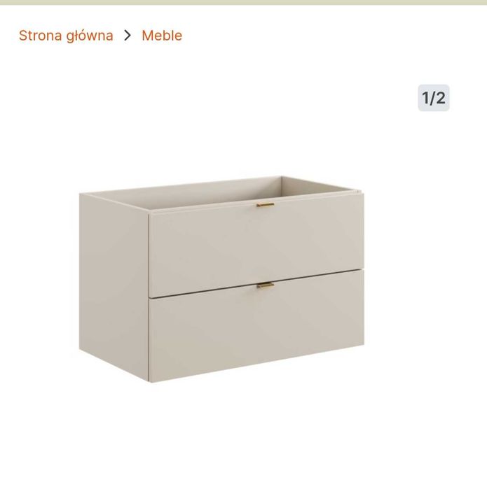 Szafka pod umywalkę