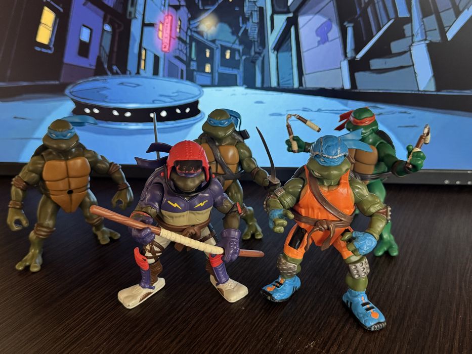 Черепашки ніндзя playmates 2002-2003 TMNT (все разом )