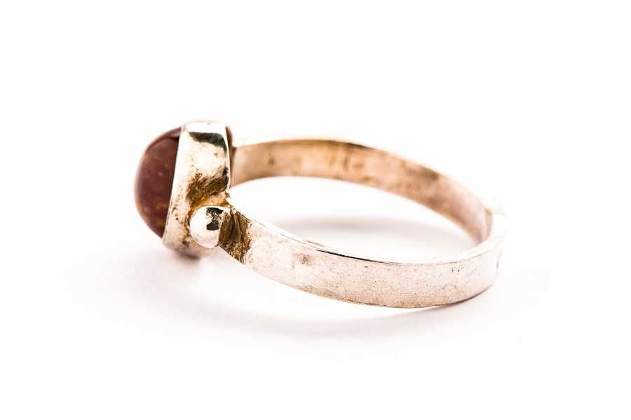 Łódzki Srebrny Pierścionek - 2,65g - VINTAGE - METALOPLASTYKA - Kraków