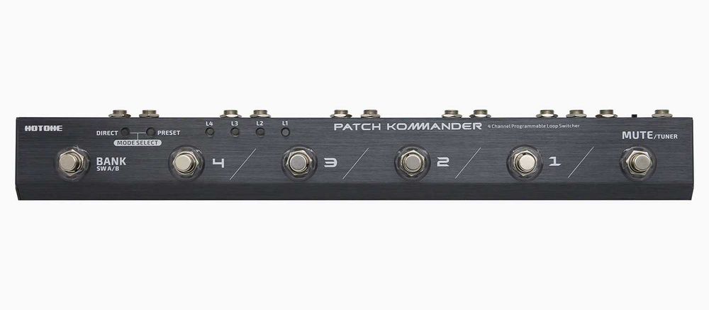 Hotone Patch Kommander – Loop Switcher de Pedais Guitarra Programável (Como Novo)