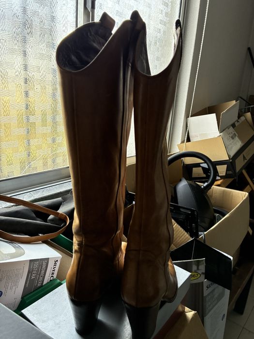 Botas cano alto Massimo Dutti