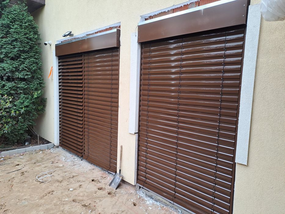 Żaluzje zewnętrzne z90 c80 pergola aluminiowa