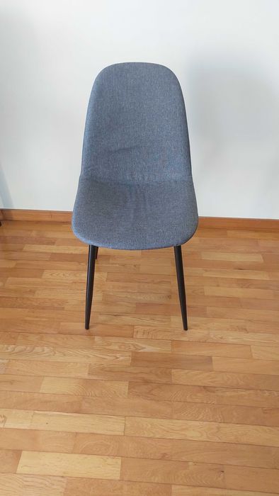 Mesa em vidro + 6 cadeiras