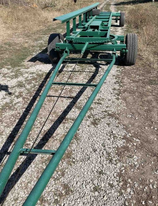 Універсальний Візок Тєлєжка Тележка Для Жатки, На Ресорах, На Кругу.