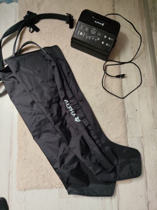 Masażer do drenażu limfatycznego nóg Alpha AMP-04