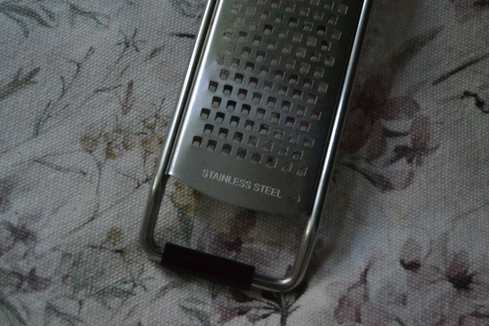 Tarka długa drobna stal nierdzewna Acid etching grater Luigi Ferrero