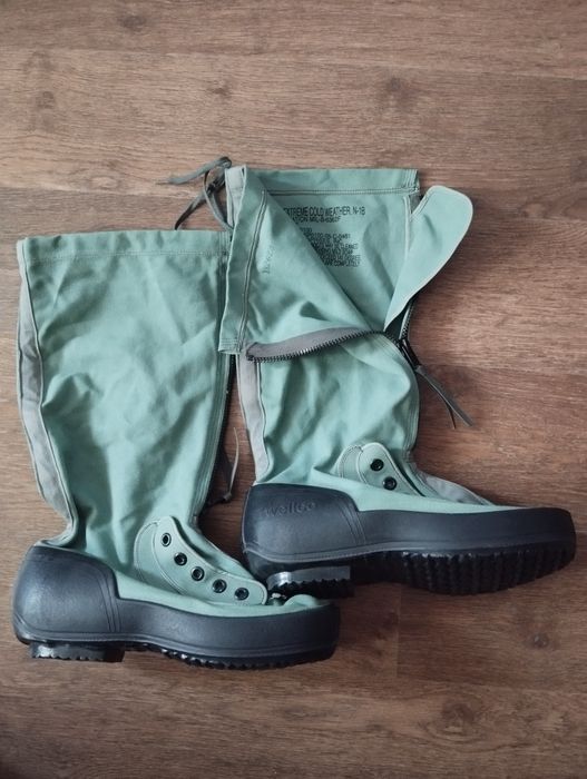 Бахилы армии США Mukluks
military extreme cold weather N-1B canvas boots