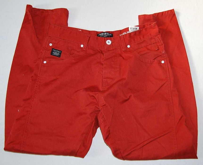 JACK JONES anti fit W34 L32 pas 86 spodnie męskie