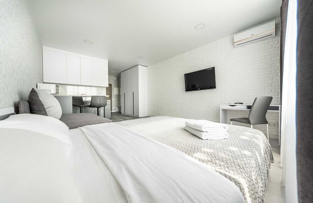 Апартаменти-студія, ЖК Олімпік Парк,Бажана 17Б. Є укриття і Генератор!