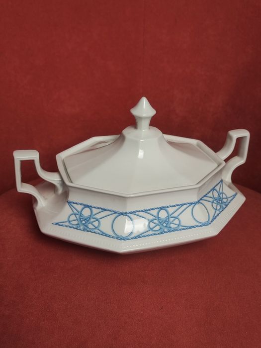 Stara angielska waza do zupy, bigos, pierogi Made on ENGLAND