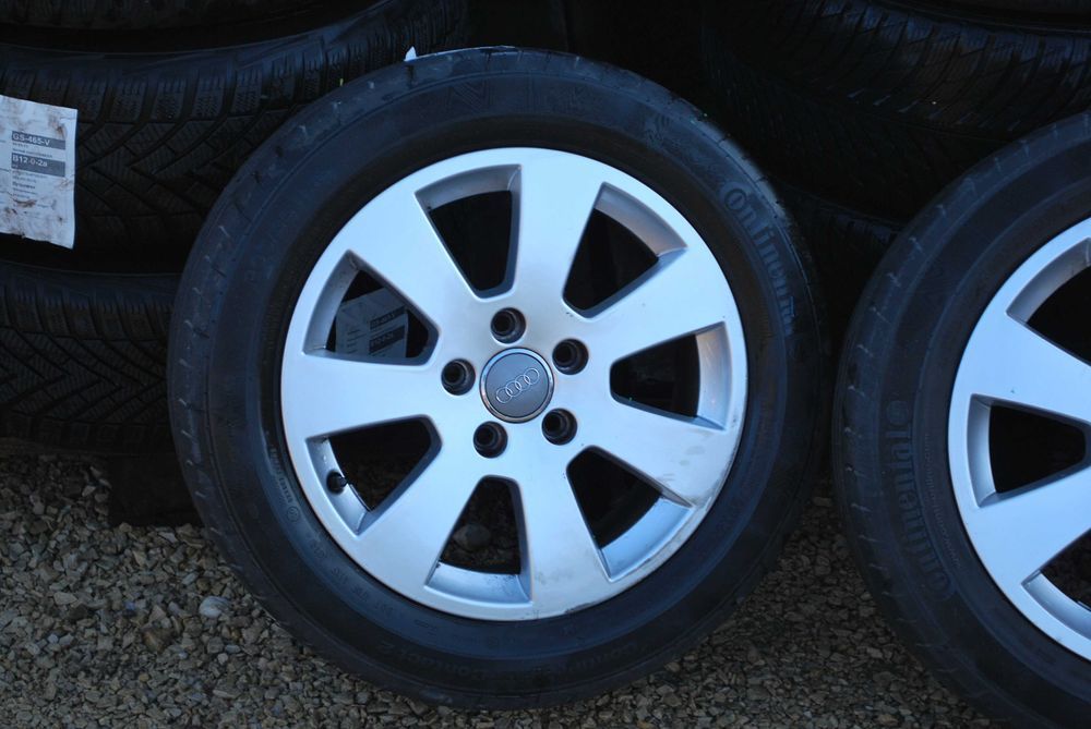 Koła 205/55 R16 5x112 Alufelgi +opony letnie Audi A3 A4 VW Passat Golf