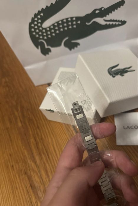 Bransoleta lacoste zestaw