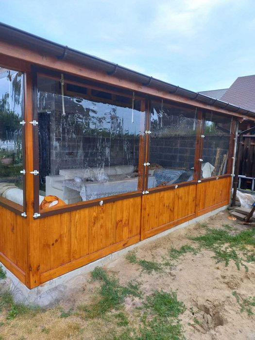 М'які вікна для альтанки, тераси