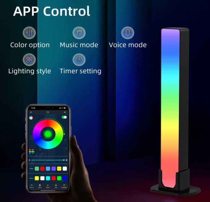 Smart LED Lighting Bar RGB – Zmień swój pokój w gamingowy raj!