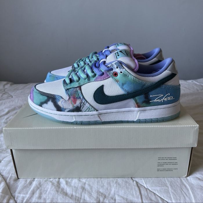 Nike SB Dunk Low Futura Laboratories Bleached Aqua - rozmiar 43