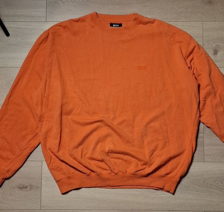 Bluza damska Hugo Boss, vintage, retro, boxy fit, logo, premium.