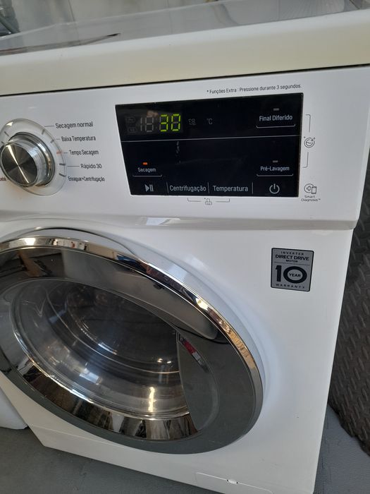 (Disponivel)Maquina lavar/secar LG 8KG c.entrega