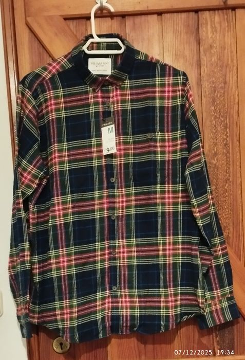 Camisa de flanela tam M