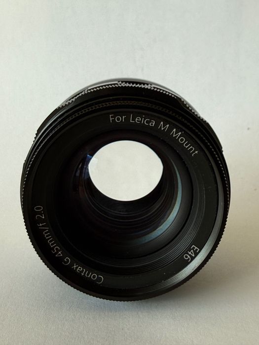 Contax Carl Zeiss Plannar G 45mm f2 para Leica M