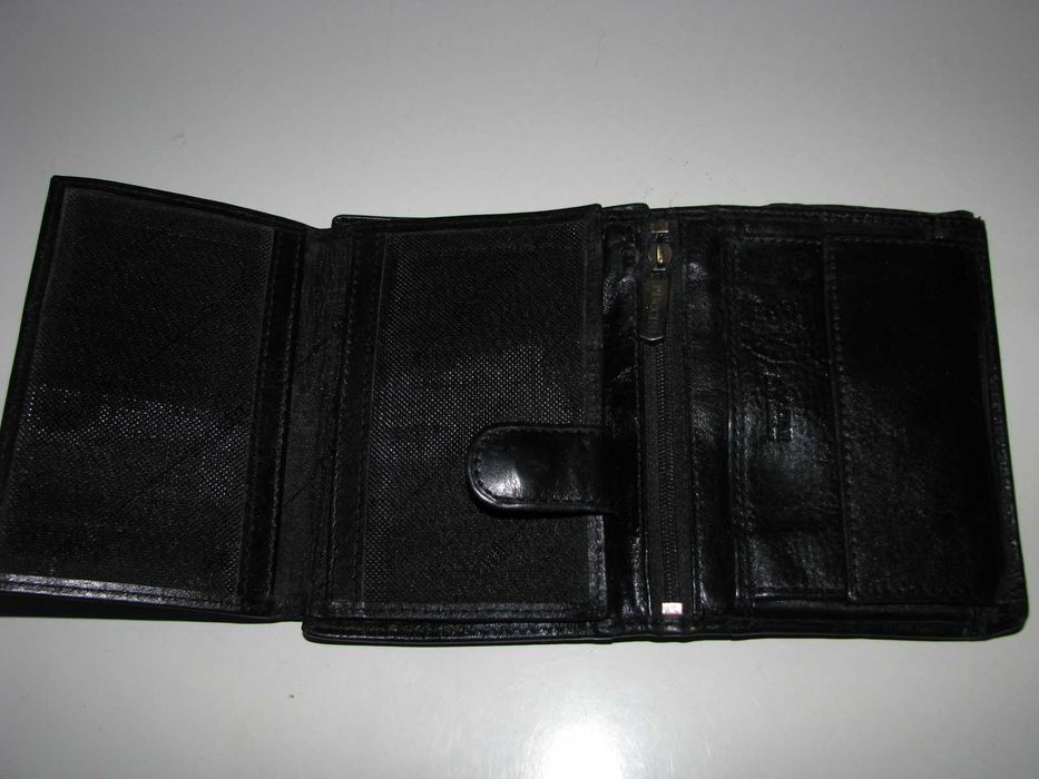 Portfel Puccini skóra czarny