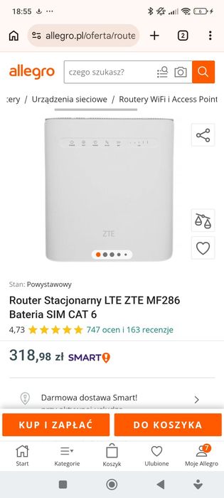 Router wifi na kartę Sim