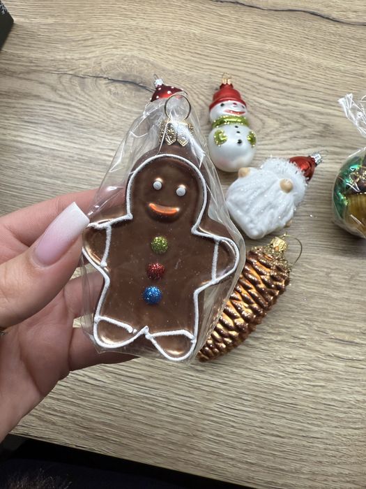 Ręcznie malowane bombki choinkowe