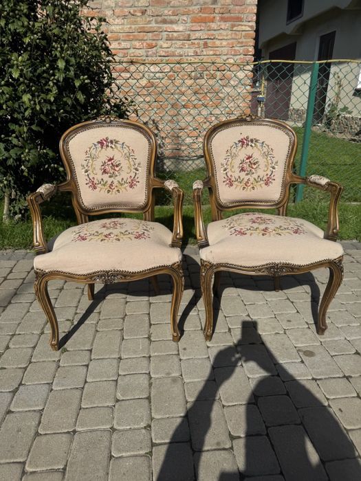 Крісло барокко гобелен стільці барокко