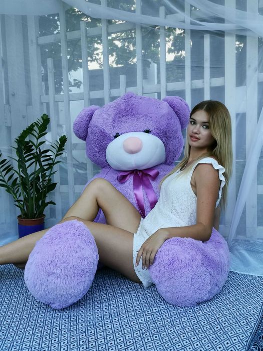 Ведмедик Рафаель 200 см. Великий і плюшевий)