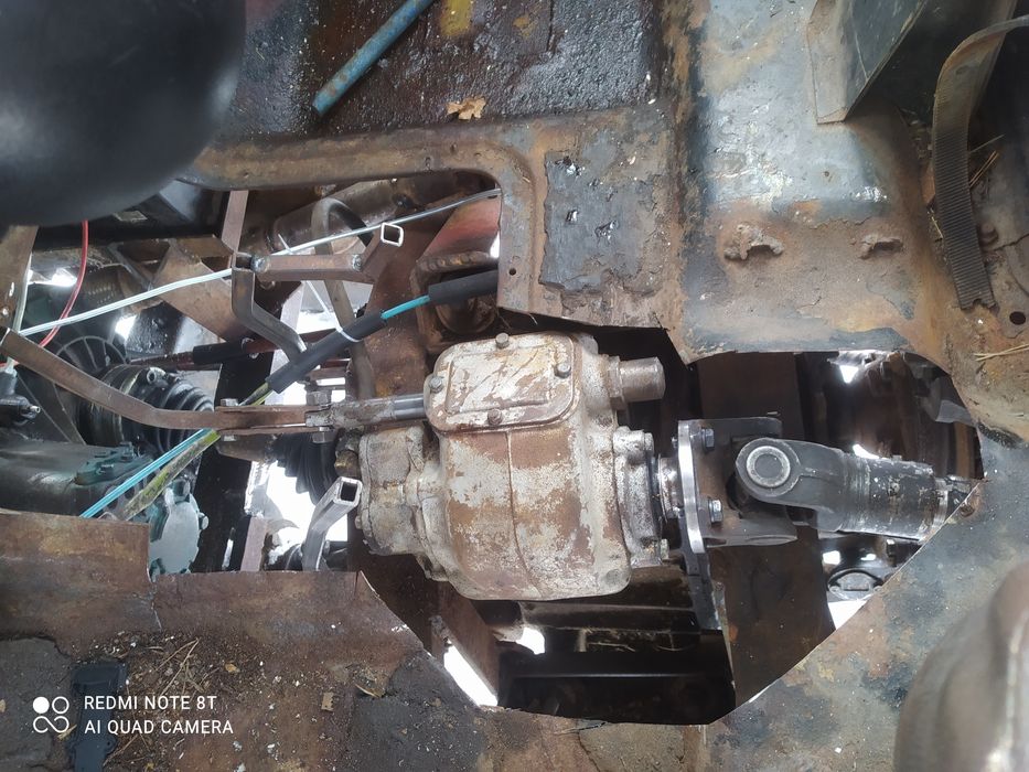 Трактор переломка. Мерседес.