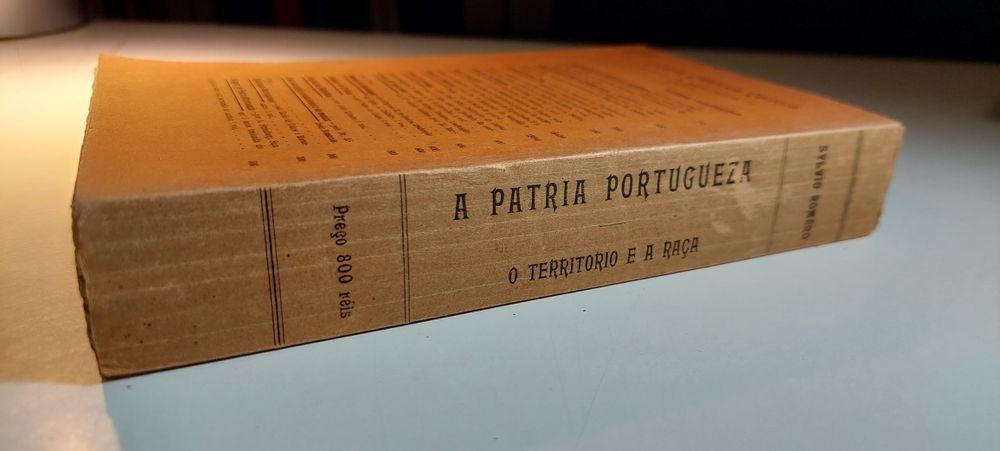A Patria Portugueza, O Territorio e a Raça - Sylvio Romero (1906)