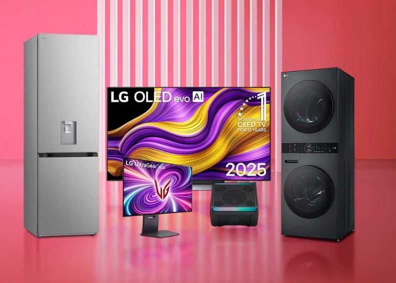 TV LG OLED G5 55 polegadas e outros equipamentos LG