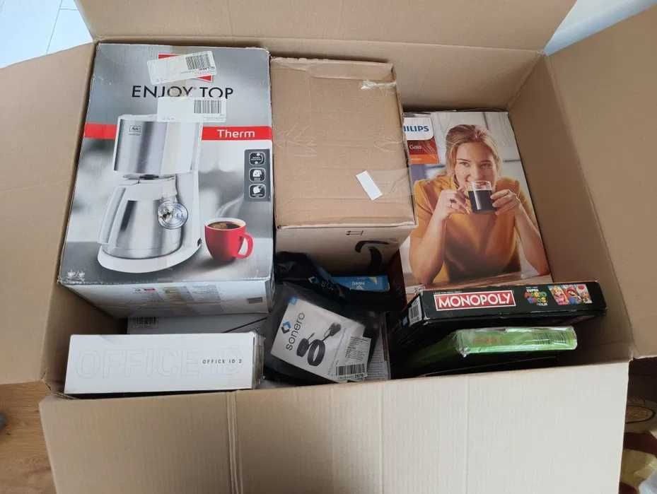Box Karton mix Amazon Zwroty konsumenckie pewne