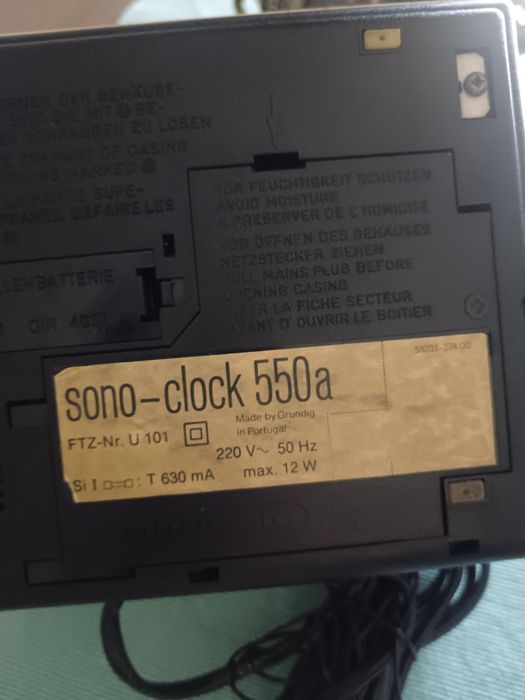 Grundig Sono Clock 550a
