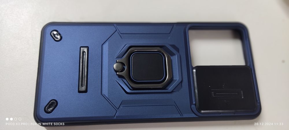 Захисний чохол на Xiaomi Redmi Note 12 Pro 5G синій.