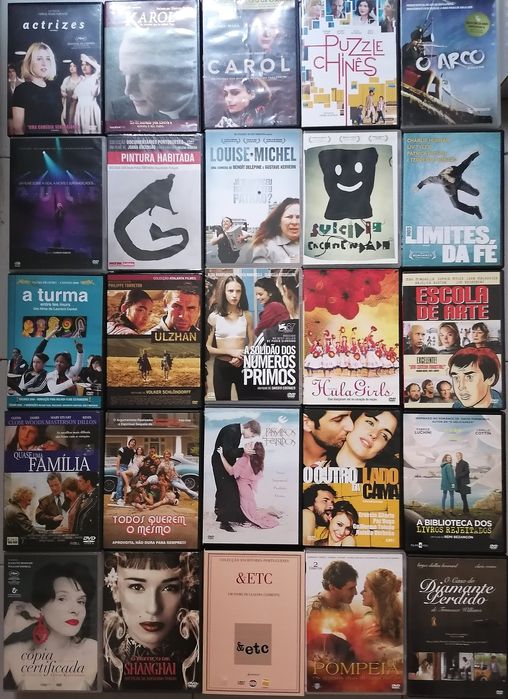 Lote 202 DVD'S Originais (LOTE 34)