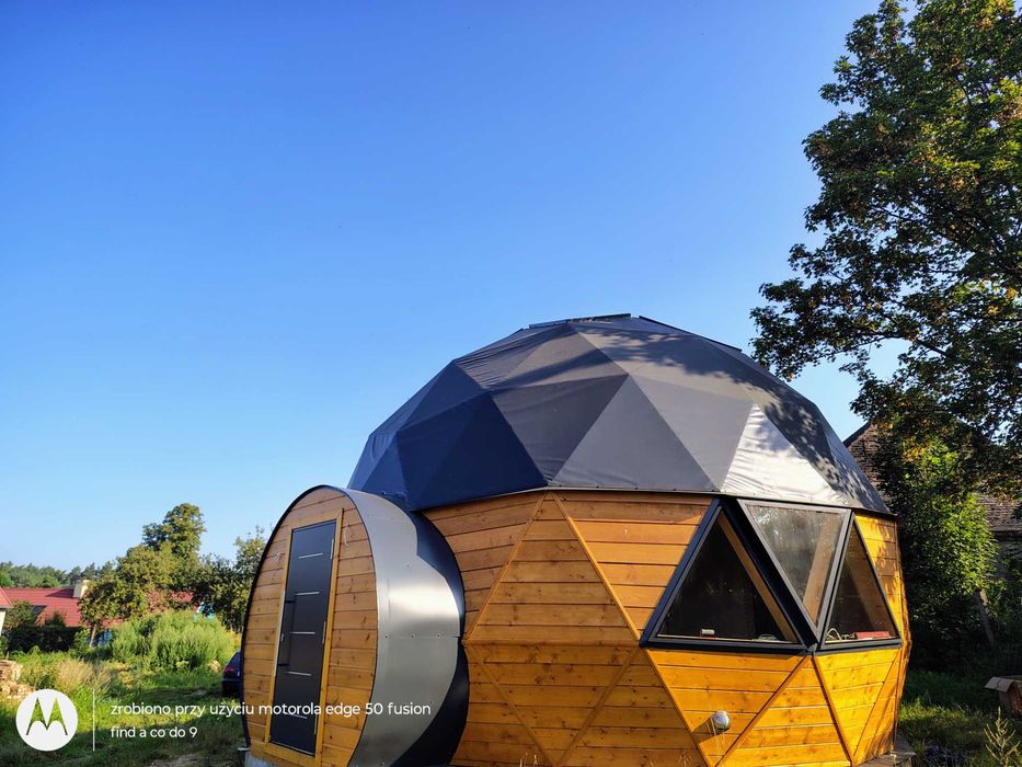Kopuła całoroczna, glamping, domek letniskowy sala warsztatowa