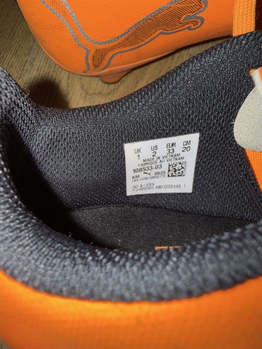 Buty piłkarskie korki Puma Ultra r. 33, 20 cm