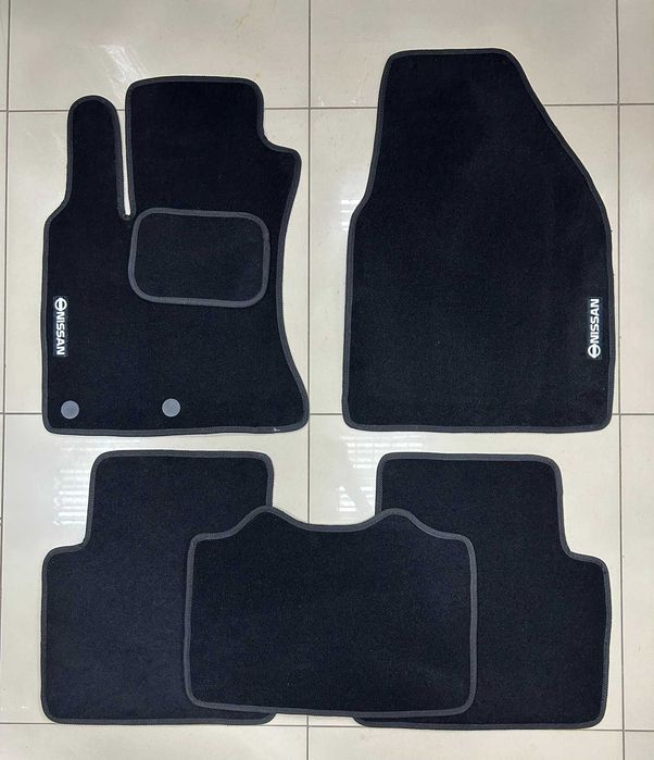 коврики в салон ворсовые Nissan Qashqai Кашкай 2006-2014 / 2014-2020 / 2020-2026 / Нисан кашкай / коврики кашкай / автокилимки кашкай