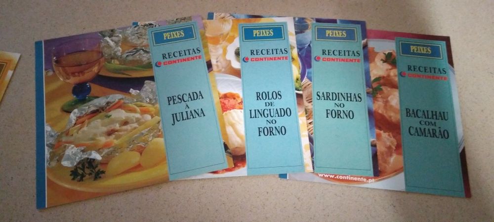 25 Receitas culinárias continente = 8€