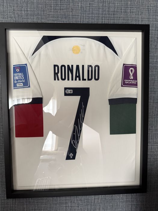 Camisola Autografada Cristiano Ronaldo