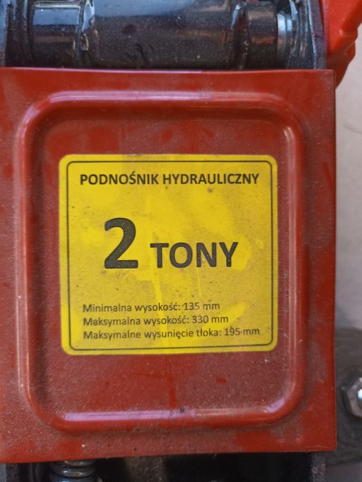 Podnośnik hydrauliczny, żaba, 2 tony. Nowy.